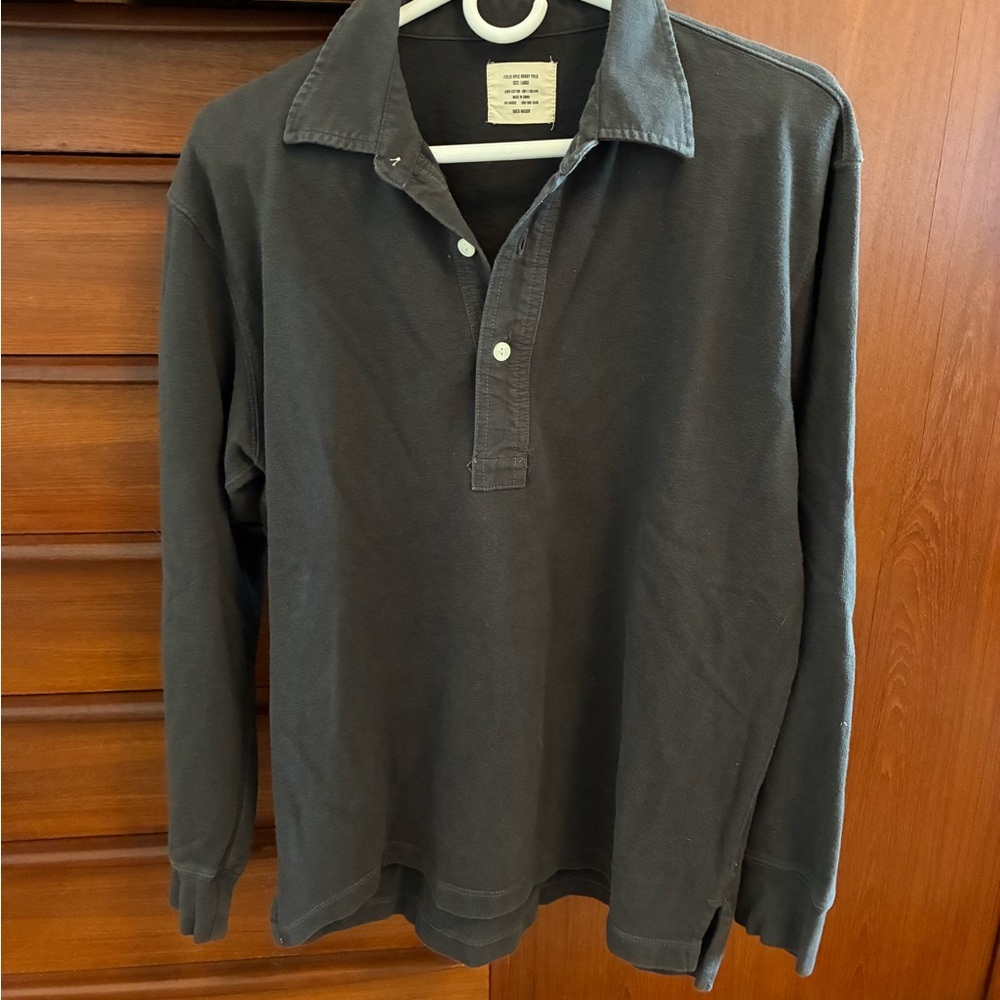 Buck Mason Field Spec Rugby Polo